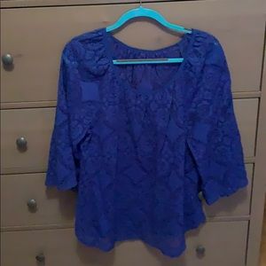 Gently used. Beautiful royal blue.